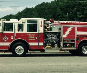 Fire Trucks Stock Photo 02