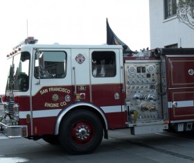 Fire Trucks Stock Photo 09