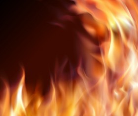 Fire effect background illustration vectors 01