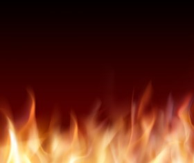 Fire effect background illustration vectors 02