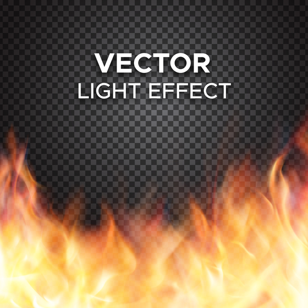 Fire effect background illustration vectors 05