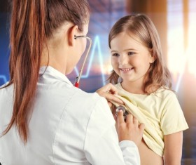 For children medical pediatrician Stock Photo 02