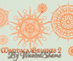 Free Mandala photoshop brushes