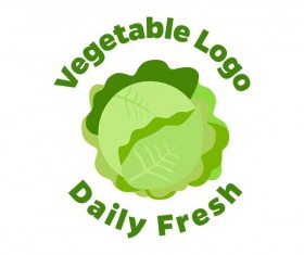 Fresh vegetables logo design vector 09