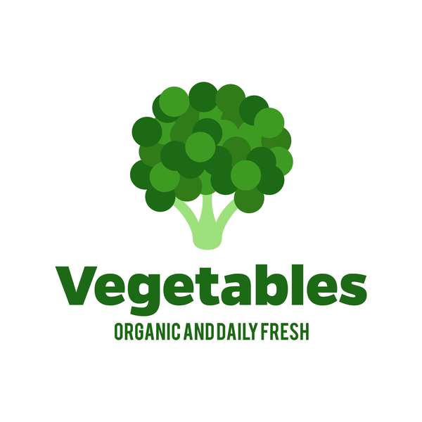 Fresh vegetables logo design vector 13