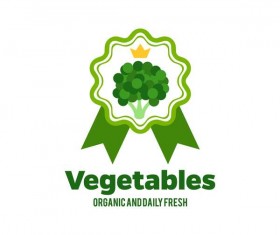 Fresh vegetables logo design vector 14