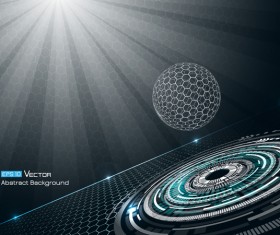 Future technology background creative design 02