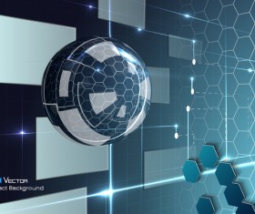 Future technology background creative design 08