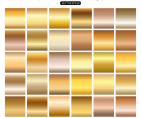 Gold gradient material vector 01