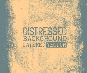 Gray grunge background layered vector