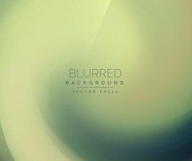 Green blurred effect background vector 02