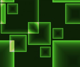 Green square modern background vector