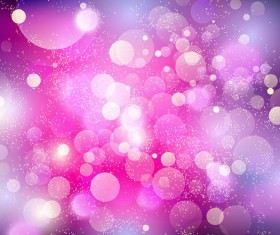 Halation with pink background vectors