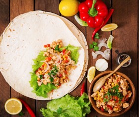 Homemade delicious pancakes Stock Photo