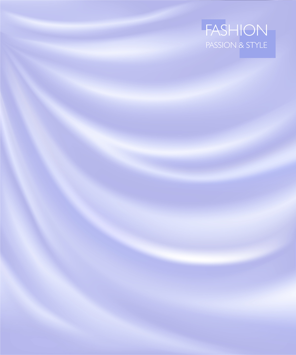 Light colored smooth silk background vector
