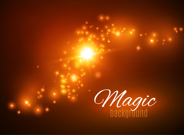 Magic light shine background vector 03