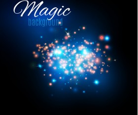 Magic light shine background vector 04