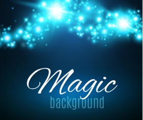Magic light shine background vector 07
