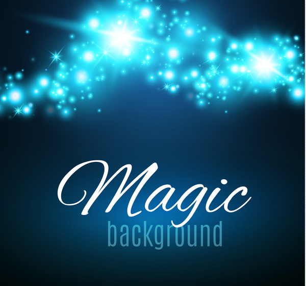 Magic light shine background vector 07