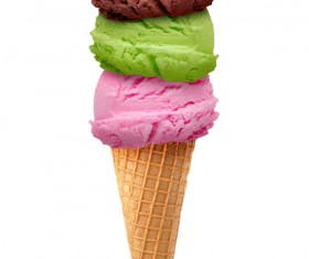 Mixed ice cream Stock Photo 01