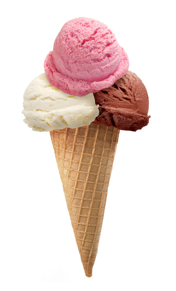 Mixed ice cream Stock Photo 05