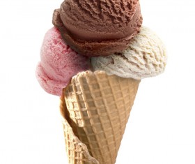 Mixed ice cream Stock Photo 07