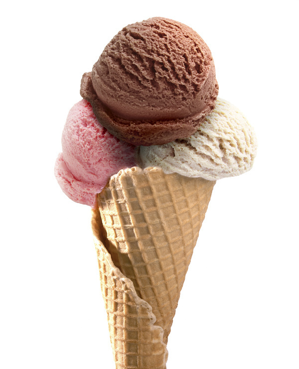 Mixed ice cream Stock Photo 07