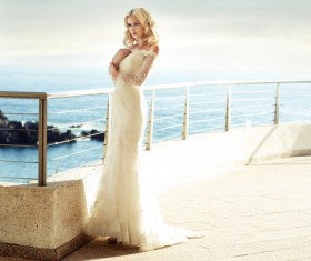 Outdoor wedding Stock Photo