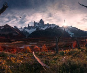 Patagonia Fitz Roy Peak HD picture