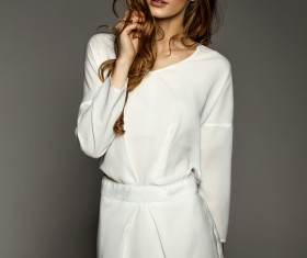 Pretty female model HD picture 08