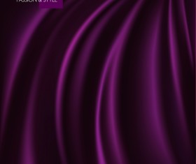 Purple smooth silk background vector 02