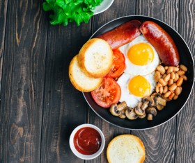 Rich and nutritious breakfast with HD picture 07