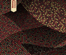 Round dots pattern with abstract background vector 08