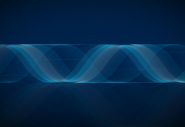 Scroll wavy abstract background vector 01