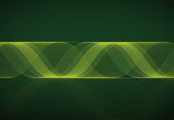Scroll wavy abstract background vector 03