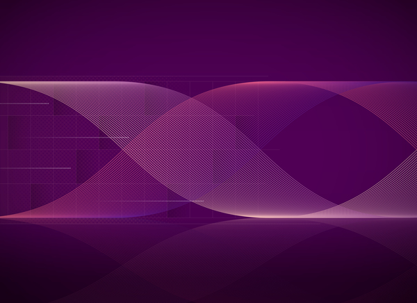 Scroll wavy abstract background vector 06