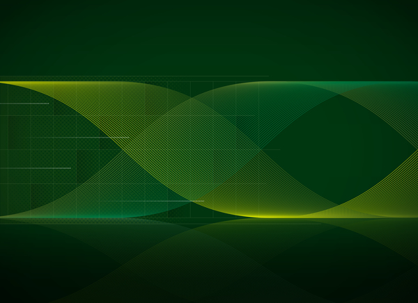 Scroll wavy abstract background vector 07