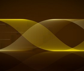Scroll wavy abstract background vector 09