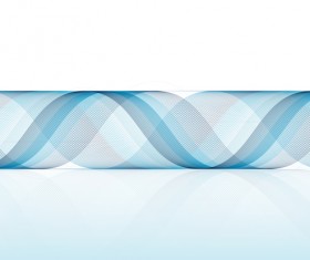 Scroll wavy abstract background vector 10