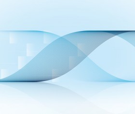 Scroll wavy abstract background vector 12