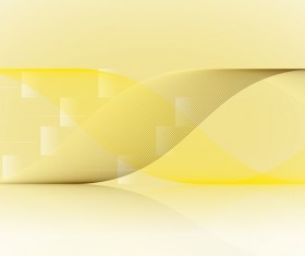 Scroll wavy abstract background vector 16