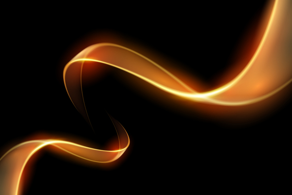 Spark wavy lines abstract vector 05
