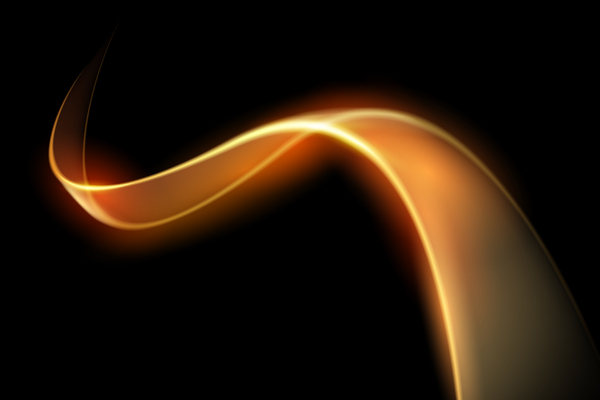Spark wavy lines abstract vector 06