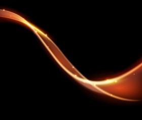 Spark wavy lines abstract vector 08