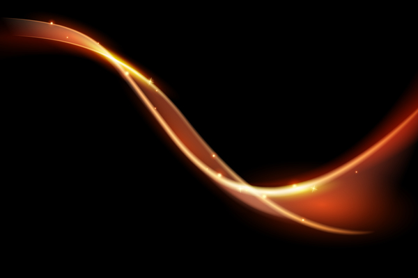 Spark wavy lines abstract vector 08