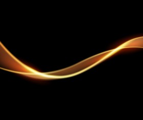 Spark wavy lines abstract vector 09