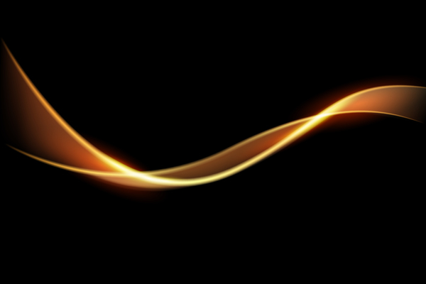 Spark wavy lines abstract vector 09