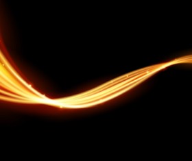 Spark wavy lines abstract vector 10