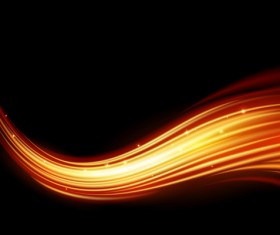 Spark wavy lines abstract vector 11
