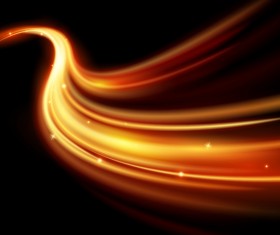 Spark wavy lines abstract vector 14